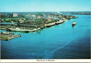 Port of Halifax NS Nova Scotia Unused Vintage Postcard F59