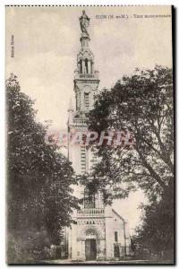 Zion Old Postcard Monumental Tower