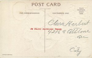 Halloween, Garre No GAR01-2, Ellen Clapsaddle, Children Reading Scary Book