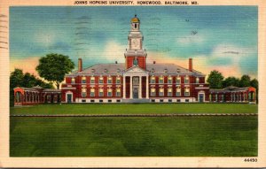 Maryland Baltimore Johns Hopkins University 1940