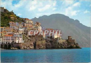 Modern Postcard Amalfi Panoramic view at Hotel Moon