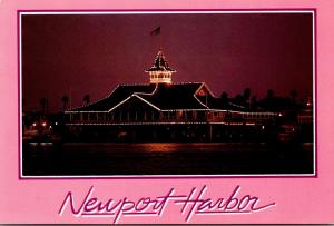 California Newport Harbor Balboa Pavilion At Night