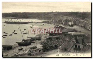 Old Postcard Boat Houle Cancale