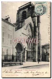 Postcard Old St Dizier Notre Dame Church