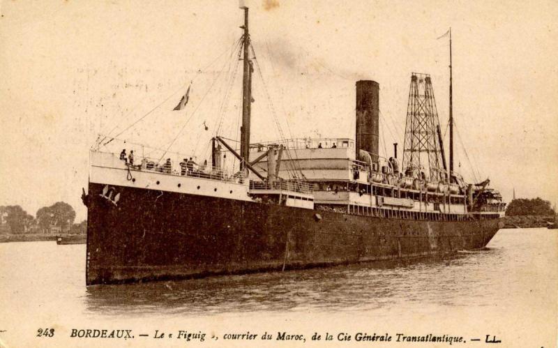 France - Bordeaux.  SS Figuig