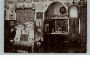 MARKEN HOLLAND Home Interior c1910 Real Photo Postcard