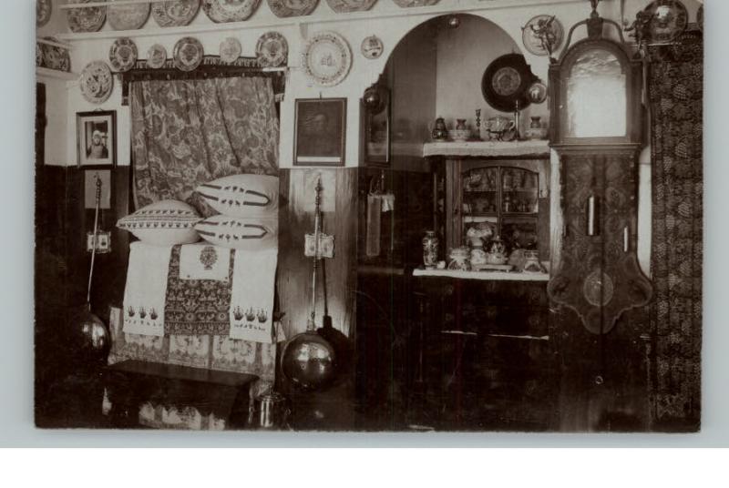 MARKEN HOLLAND Home Interior c1910 Real Photo Postcard