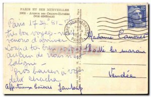 Paris - 8 - Champs Elysees - Old Postcard