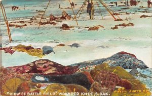 View of battlefield Wounded Knee SD