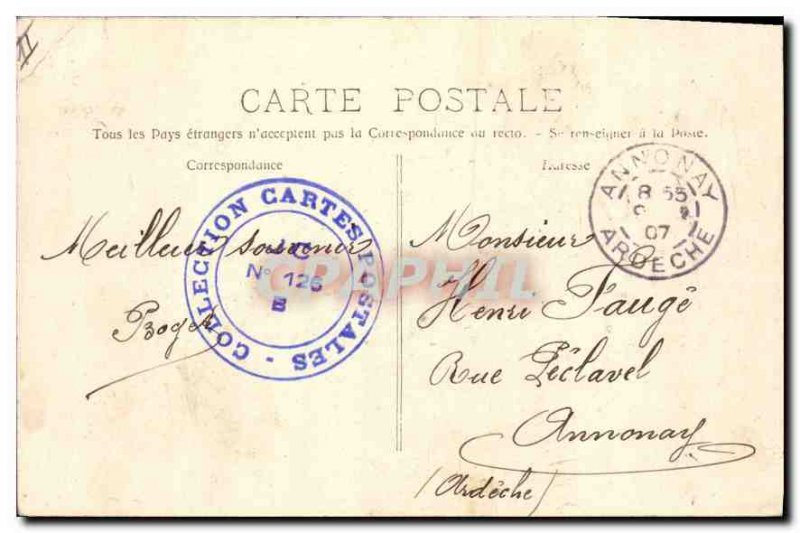 Old Postcard Aix en Provence Aqueduct Roquefavour