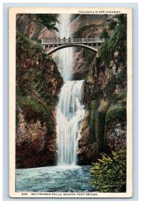 C.1915-20 Multnomah Falls, Benson Foot Bridge. Postcard F103E