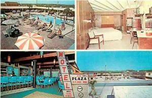 FL, Panama City, Florida, The Plaza Motel, Multi View, Dexter Press 12858-C