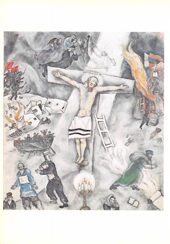 Marc Chagall - White Crucifixion