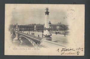 1902 PPC Lyon France Le Pont Du Midi