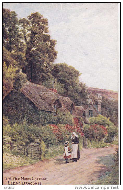 ENGLAND, 1900-1910's; The Old Maids Cottage