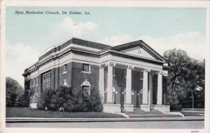 Louisaiana De Ridder First Methodist Church 1942 Curteich