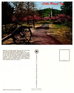 Summit of Little Round Top and the 44th New York Infantry Monument, Gettysbur...