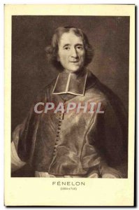 Old Postcard Francois Fenelon Salignac of the Archbishop of Cambrai mothe