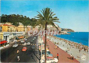 Nice Modern Postcard The French Riviera the Quai des Etats Unis