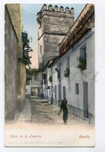 3053460 SPAIN Sevilla Calle de la Juberia  Vintage PC