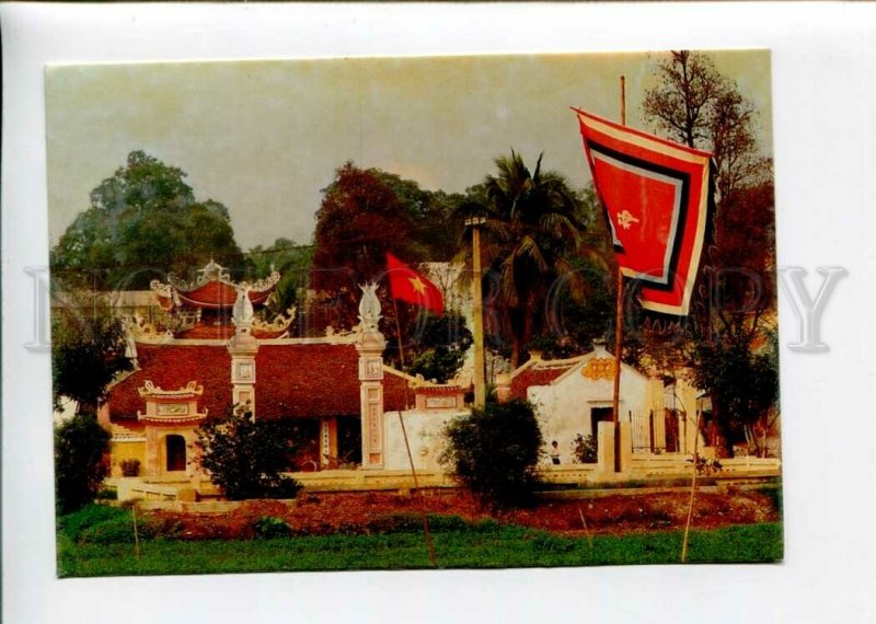 3142691 VIETNAM Ngoc Ha Temple Old photo postcard