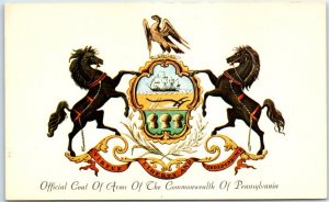 M-40556 Official Coat Of Arms Of The Commonwealth Of Pennsylvania