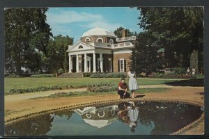 America Postcard - Monticello, Charlottesville, Virginia   RS19692