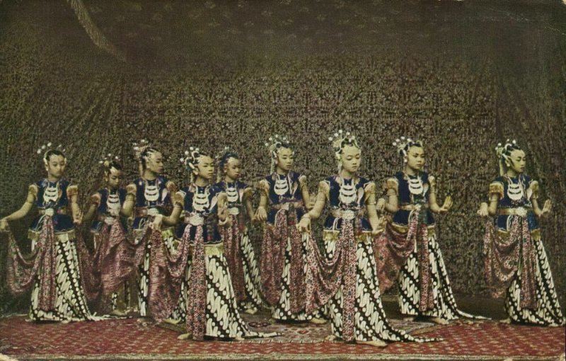 indonesia, JAVA SURAKARTA SOLO, Bedojo's Dancers of the Soenan (1910s) Postcard