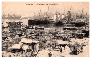 Marseille , Port de la Jollette, Ships Cargo