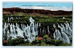 Thousand Springs Hagerman Valley Idaho ID Postcard (BQ1)