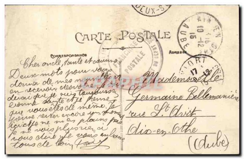 Niort Postcard Old Train Station