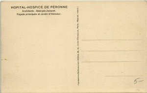 CPA PÉRONNE hospice Hopital (25027)