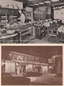 Hotel Astoria Amsterdam Dutch Grill 2x Old Holland Postcard s