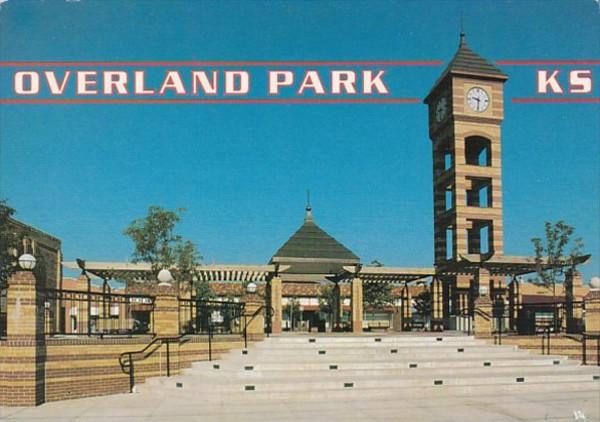 Kansas Overland Park The Clock Tower and Pocket Plaza 1998