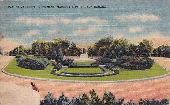 Father Marquette Monument Marquette Park Gary Indiana