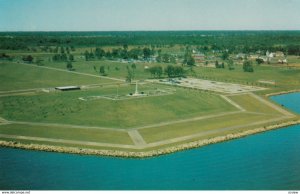 UPPER CANADA VILLAGE, Ontario, Canada, 1940-60s; Aerial View of Chrysler Memo...