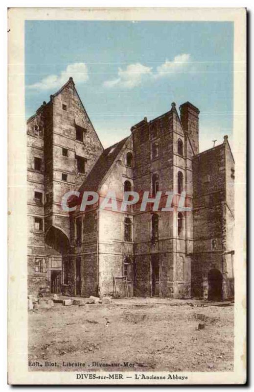 Dives knew Islands - The Abbey - Old Postcard