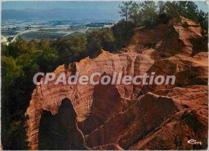 Postcard Modern Roussillon (Vaucluse) The ocher cliffs and Chaussee of Giants