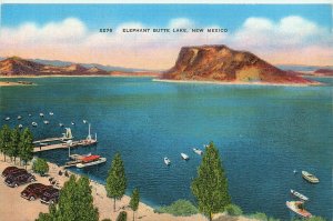 Elephant Butte Lake, New Mexico Vintage Printed Postcard