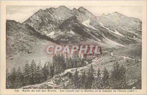 'Old Postcard Route Col des Aravis The laces on Giettaz and the Chaine de l''...