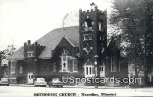 Methodist Church - Marceline, Missouri MO Postcard
