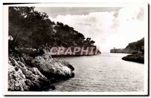 Old Postcard Cassis Calanque of Port Pin