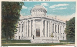 GUELPH, Ontario, Canada, 1900-10s; Public Library