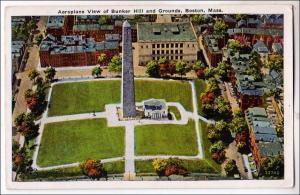 Aeroplane View Bunker Hill, Boston Mass