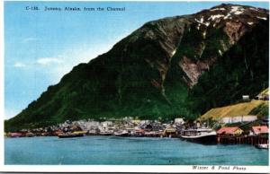 Alaska Juneau From The Channel