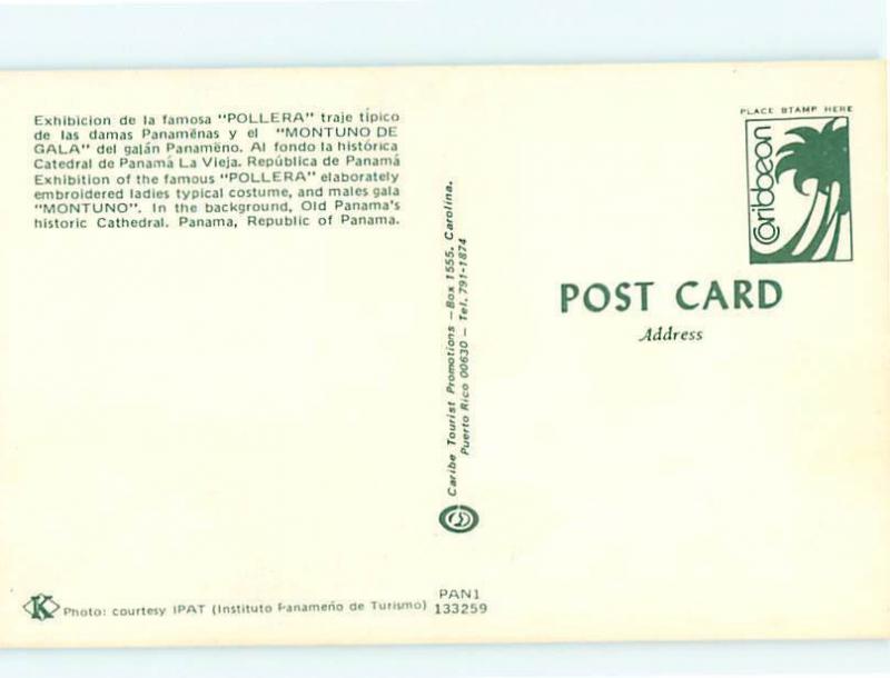 Vintage Post Montuno Panama Republic Cathredral  # 3756