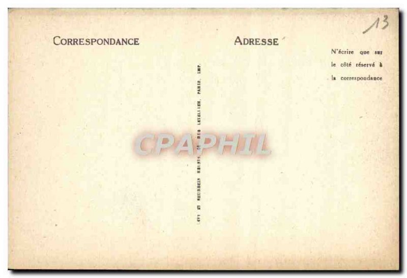 Old Postcard Arles View L & # 39Amphitheatre