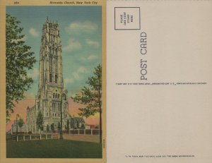 246-US-NY-NYC- Riverside Church, New York, USA