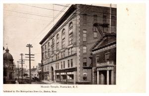 Rhode Island   Pawtucket  , Masonic temple