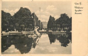 Austria Vienna Brunnen Schönbrunn Schlosspark